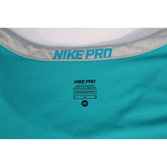 Nike Pro Women's  V-Neck Short Sleeve Athletic Top‎ size Medium - Picture 9 of 11